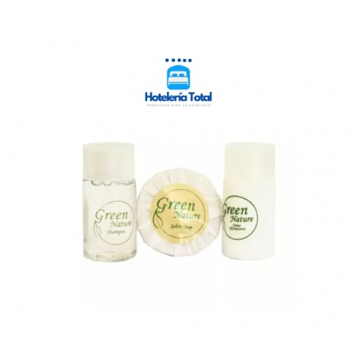 Kit Hotelero Shampoo, Jabón Y Crema 50 Pz Cu Personalizado
